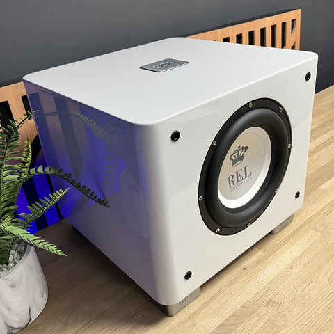 REL Acoustics T/7X Active Subwoofer Gloss White