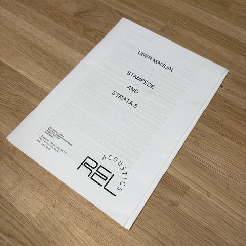 REL Stampede Mosfet Subwoofer With Remote