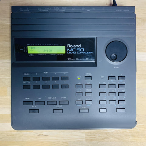 Roland MC-50 Micro Composer with AC Adapter and Owners Manuals