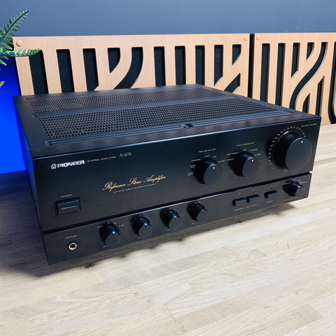 Pioneer A-676 Reference Series Stereo Amplifier