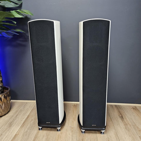 Quad Z-3 Floor Standing Speakers (Piano White)