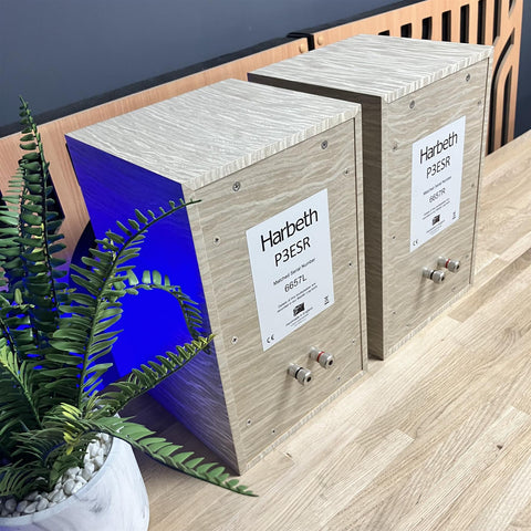 Harbeth P3ESR Speaker Pair Grey Willow