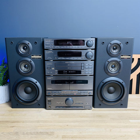 Pioneer P510 CD Audio Tuner Cassette Stack System