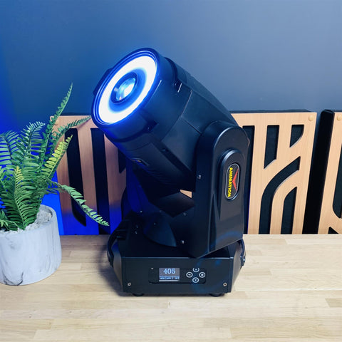 Bluesea Lighting 3W Animation RGB Moving Laser Light With LED Ring