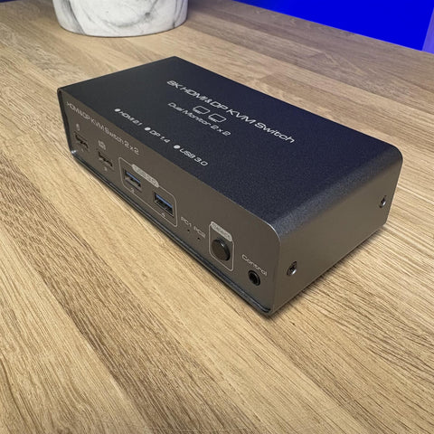 8K HDMI & DisplayPort KVM Switch