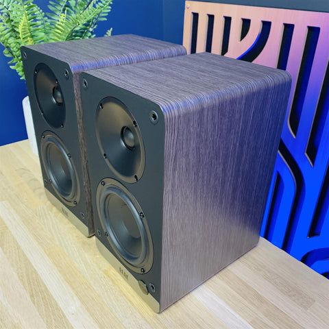 Elac Debut ConneX DCB41 Bluetooth Active Monitor Speakers Dark Walnut (Pair)