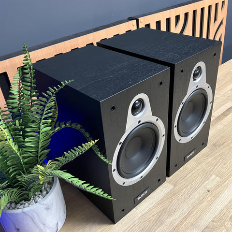 Tannoy Eclipse One 1 Black Ash Bookshelf Speakers