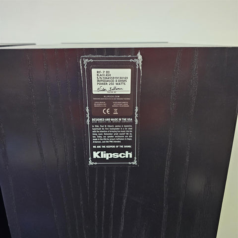 KLIPSCH RF-7 III Floorstanding Speakers (Pair)