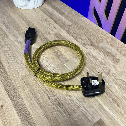 Russ Andrews Yello IEC Mains Power Kimber Kable 1m