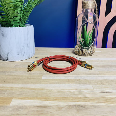 Van Den Hul 'The Bay' C5 Hybrid Stereo RCA Cable Pair (0.8m)