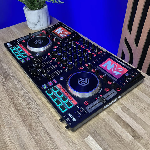 Numark NVII 4 Channel Serato DJ Controller With Magma Carry Case