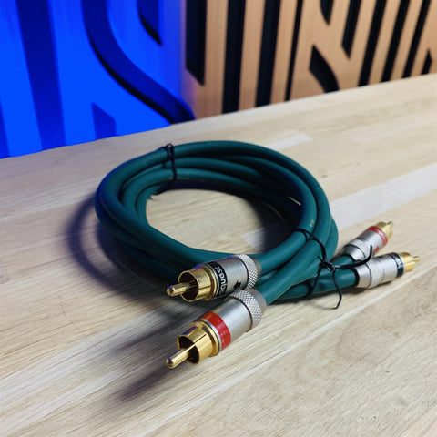 AudioQuest Jade Hyperlitz LGC Copper Phono RCA Interconnect Lead 1m (Pair)