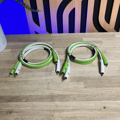 2 x Pair Neo Oyaide d+ Class B RCA Phono Interconnects (1m)