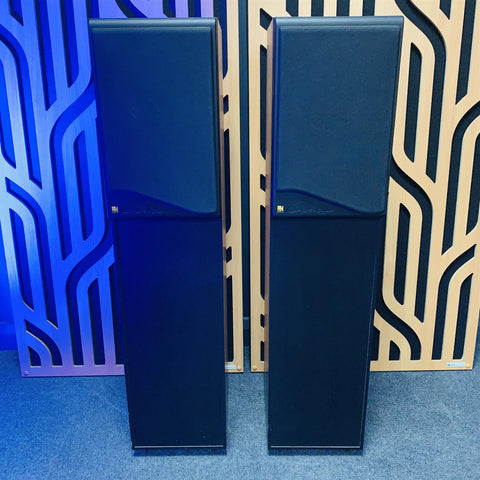 Kef CODA 9 Floor Standing Loud Speakers (Pair) Black Ash