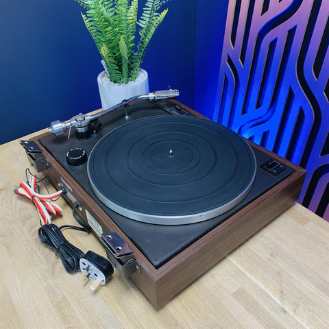 Pioneer PL-12D Turntable With Shure M75ED Cartridge (No Lid)