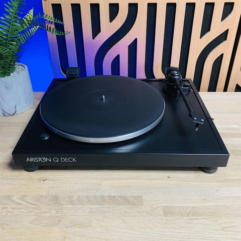 Ariston Q Deck Stereo Turntable fitted with an Ortofon cartridge