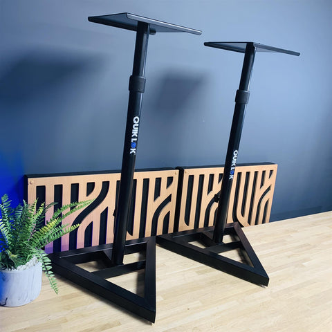 Quiklok Studio Adjustable Monitor Stands (Pair)