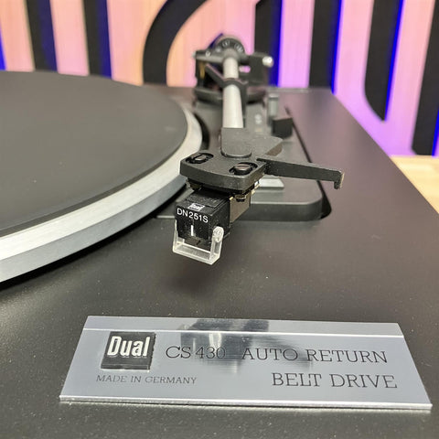Dual CS-430 Auto Return Belt Drive Turntable