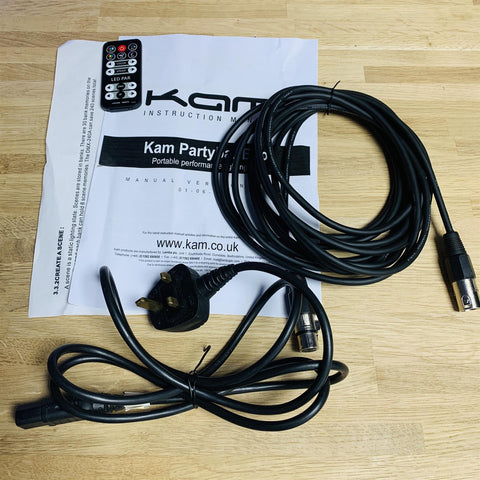 KAM Partybar Eco lightbar and stand