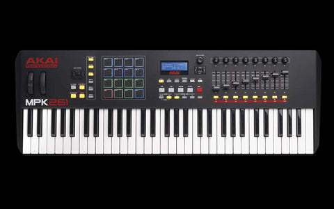 AKAI Professional MPK261 61-Key Semi-Weighted USB MIDI Keyboard Controller