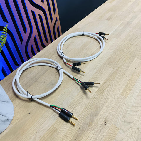 Atlas Install 4 Speaker Cable 1.6M (Pair) With Banana Terminals