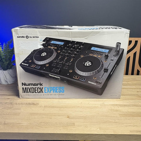 Numark MixDeck Express Premium DJ Controller with CD & USB Playback