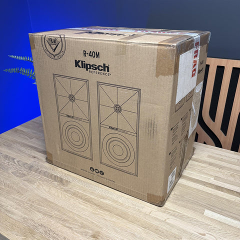 Klipsch R-40M Bookshelf Speaker Pair