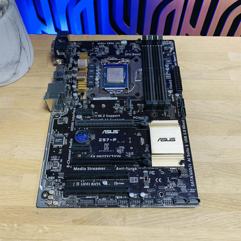 Asus Z97-P Motherboard With Intel i5 4690K Processor