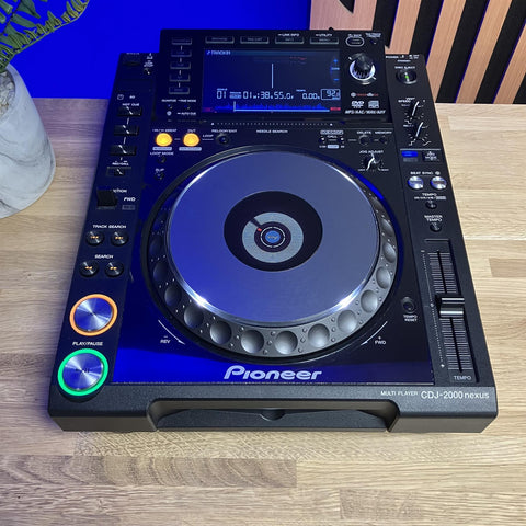 Pioneer DJ CDJ-2000 Nexus Professional Multi Player With Decksaver