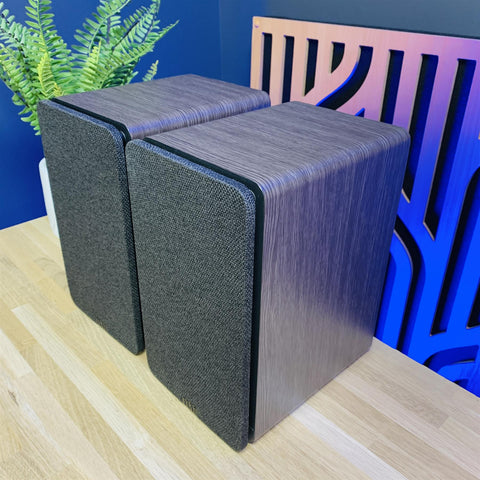 Elac Debut ConneX DCB41 Bluetooth Active Monitor Speakers Dark Walnut (Pair)