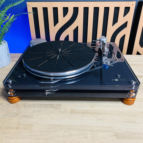 Vertere MG1 MkII Turntable fitted with Super Groove HB Tonearm and Mystic Cartridge