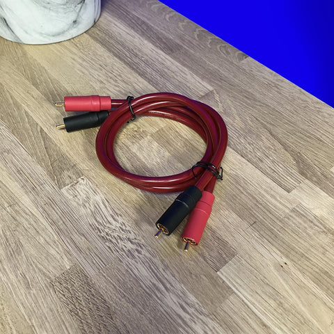 The Chord Company Crimson RCA Phono Interconnect Pair 50cm