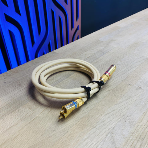 Van Den Hul 'The Name' 0.8m Twin Phono RCA Interconnect Cable Lead