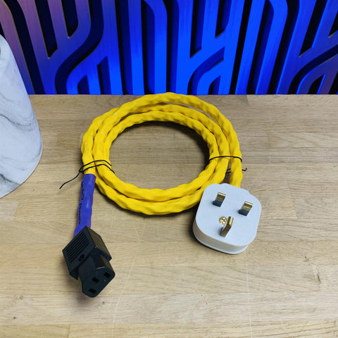 Russ Andrews Yello IEC Mains Power Kimber Kable 1.5M