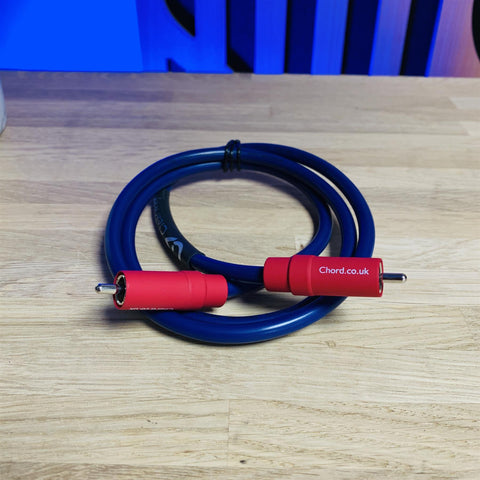 The Chord Company Clearway Analogue RCA Interconnect Cable 1 Meter
