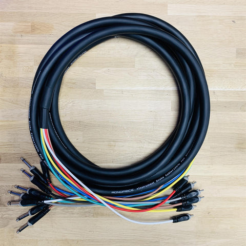 Monoprice 8-way Instrument Snake Cable 6 Meter (RCA to Jack)
