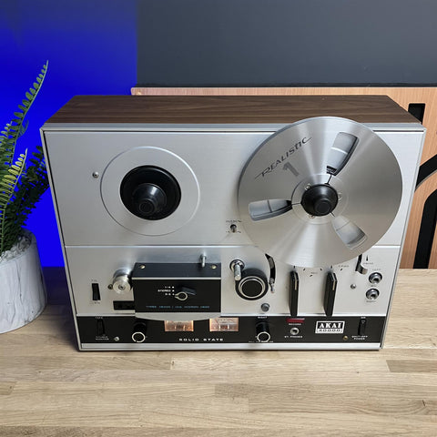 Akai 4000D Reel To Reel Tape Machine Recorder