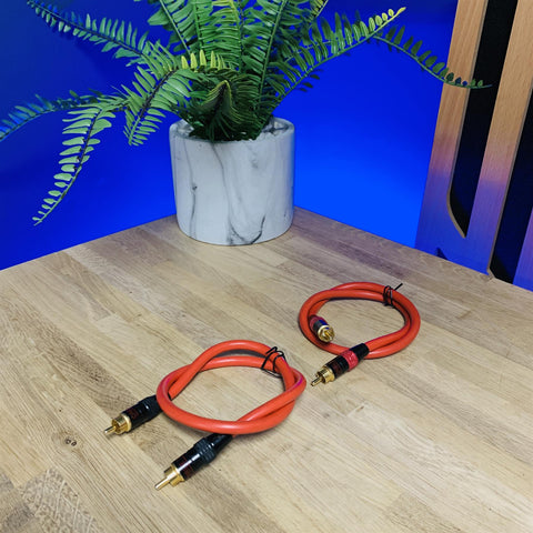 Cable Talk Red Reference RCA Interconnect Cable (pair) 0.5m