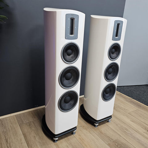 Quad Z-3 Floor Standing Speakers (Piano White)