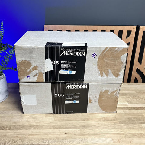 Meridian Boothroyd Stuart 205 Mono Block Power Amplifiers (Pair)