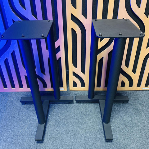 Cyrus Bookshelf Speakers Stands - Self Assembly (Pair) Black