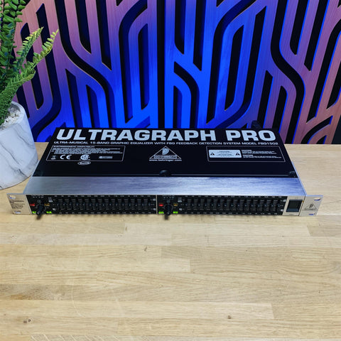 Behringer Ultragraph Pro FBQ1502 Graphic Equaliser