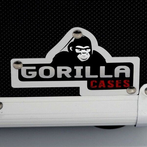 Gorilla GC-LP100 100x 12" Vinyl Record Box (Black)