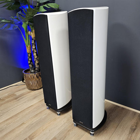 Quad Z-3 Floor Standing Speakers (Piano White)