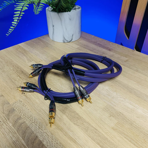 Neotech KHS-321 Double X Shielded Audio Link Interconnect Cable 1.5m (Pair)