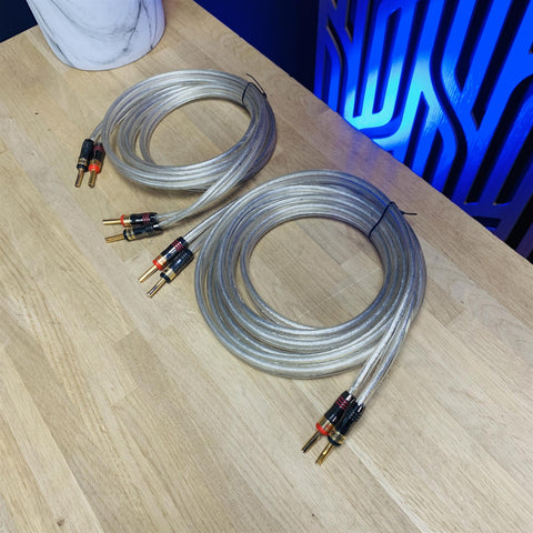 Cambridge Audio Ultra 100 Speaker Cable With Banana Terminals 1 x 2M & 1 x 3M Length