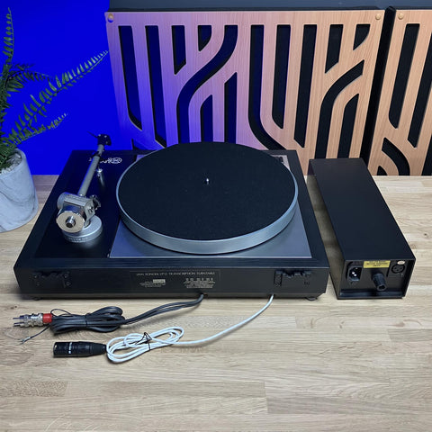 Linn Sondek LP12 Linn Ittok LVII Tonearm Shure V15 Chrome Body Type III & Avondale TAPS Power Supply