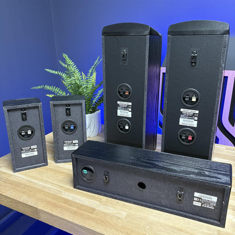 Onkyo 5.1 Speaker System (SKF-693, SKR-590, SKC-591N and SKW-591)
