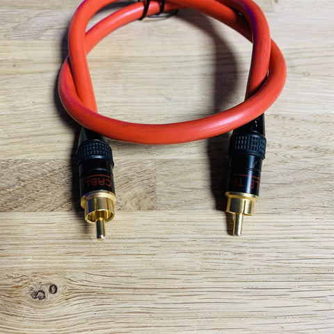 Cable Talk Red Reference RCA Interconnect Cable (pair) 0.5m