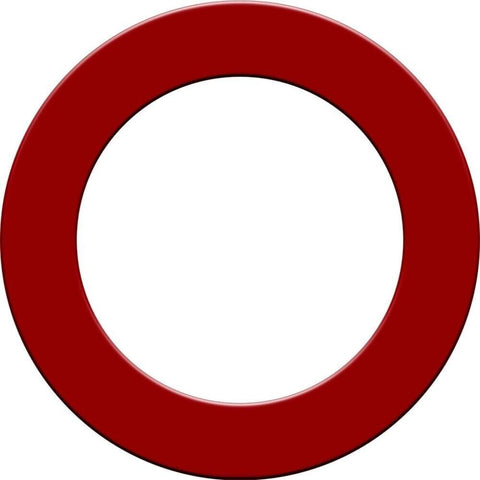 Gorilla Darts PU Dartboard Surround Red